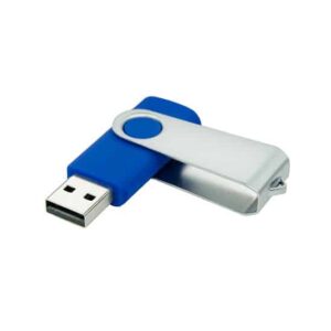 Silver Swivel USB